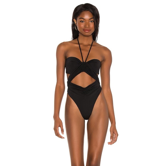 Riot Swim Phoenix One Piece - Black - Picture 5 of 9